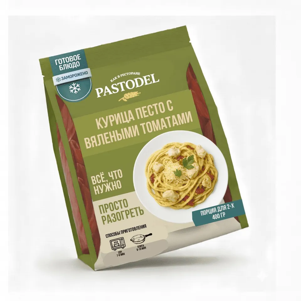 Курица песто с вялеными томатами