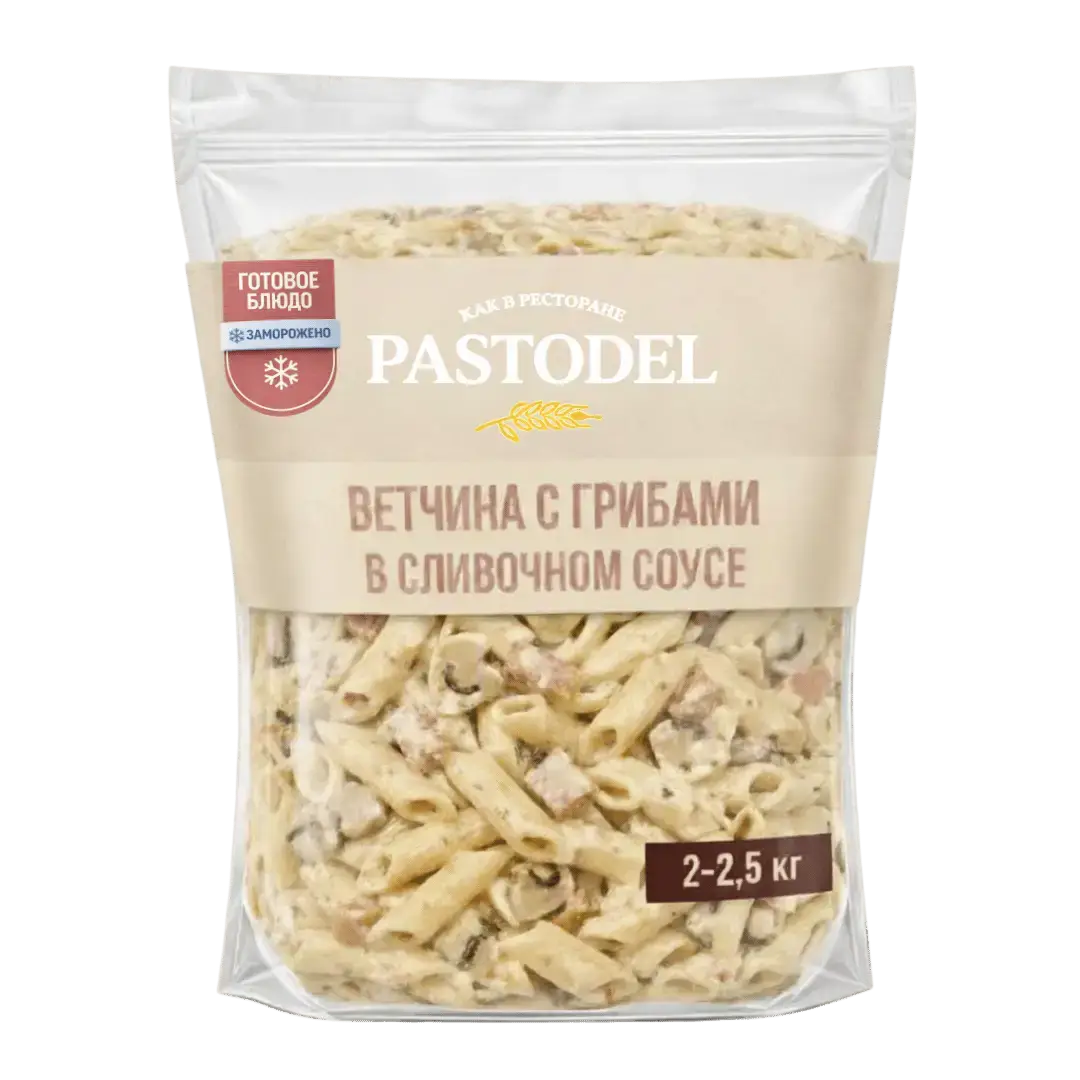 Ветчина с грибами в сливочном соусе HoReCa